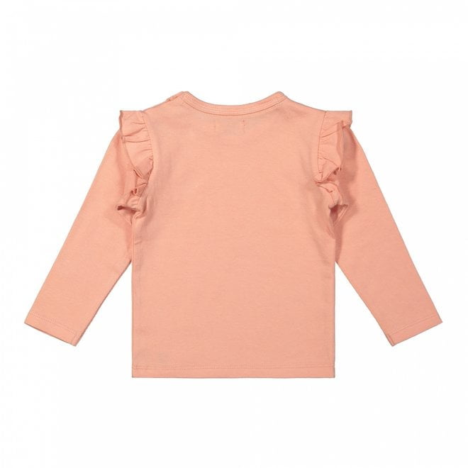 dirkje girls shirt pink ruffles 1 dirkje girls shirt pink ruffles 1