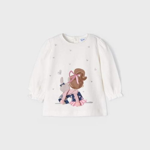 μακρυμανικη ecofriends με απλικε baby id L