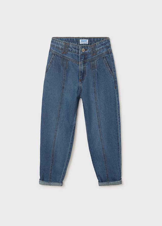 τζιν slouchy ψηλομεσο απο βαμβακι κοριτσι id L τζιν slouchy ψηλομεσο απο βαμβακι κοριτσι id L
