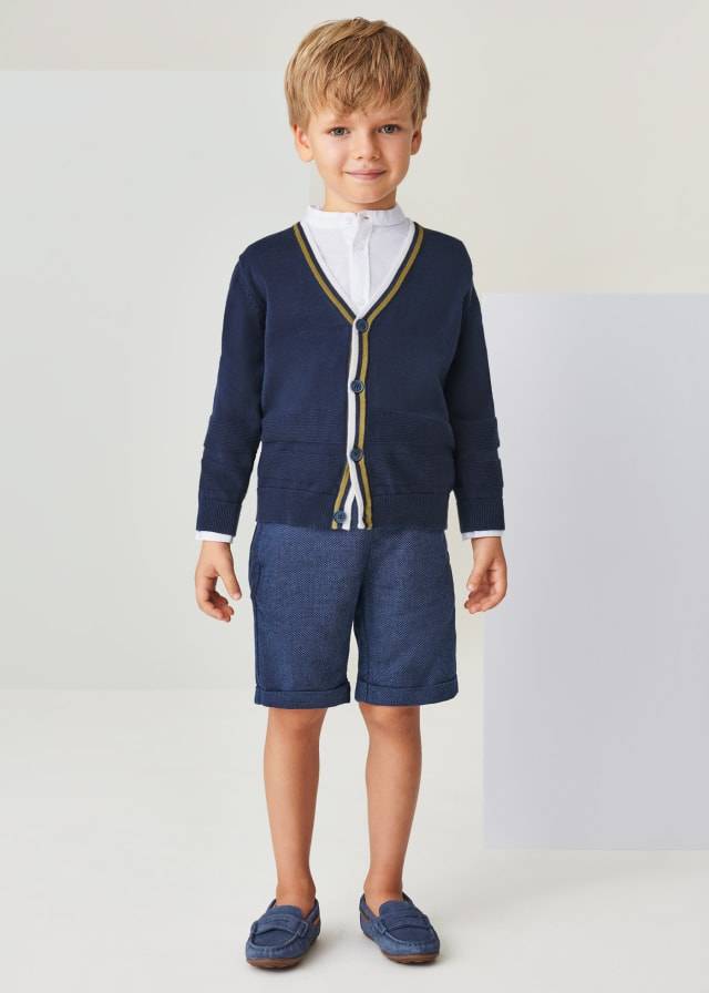 sustainable cotton knit for boy id M πλεκτη απο βιωσιμο βαμβακι για αγορι id M