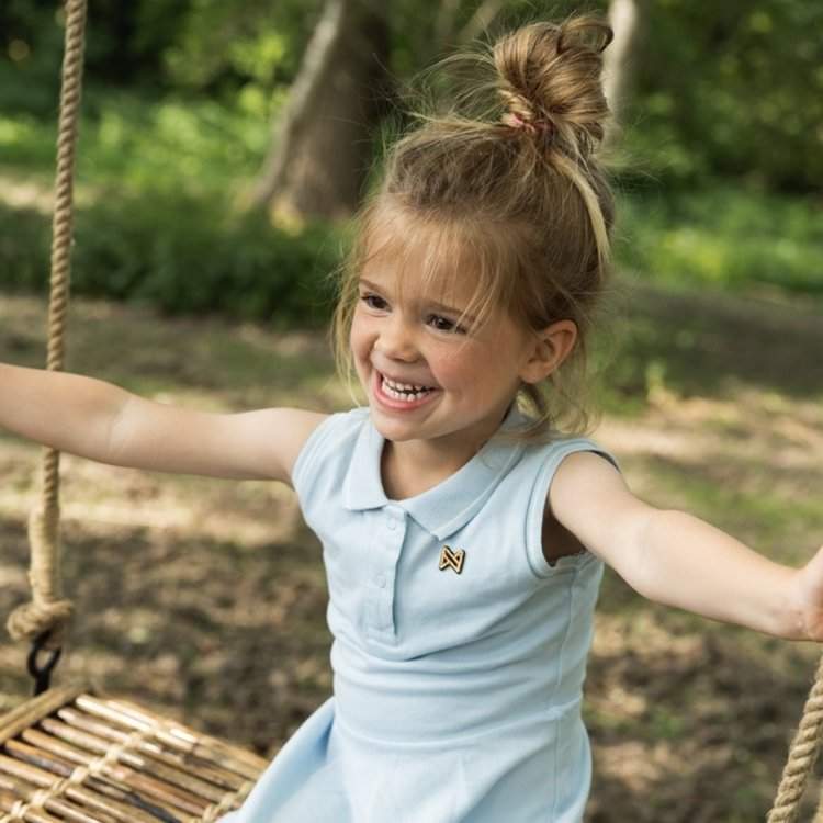 koko noko girls polo dress light blue koko noko girls polo dress light blue