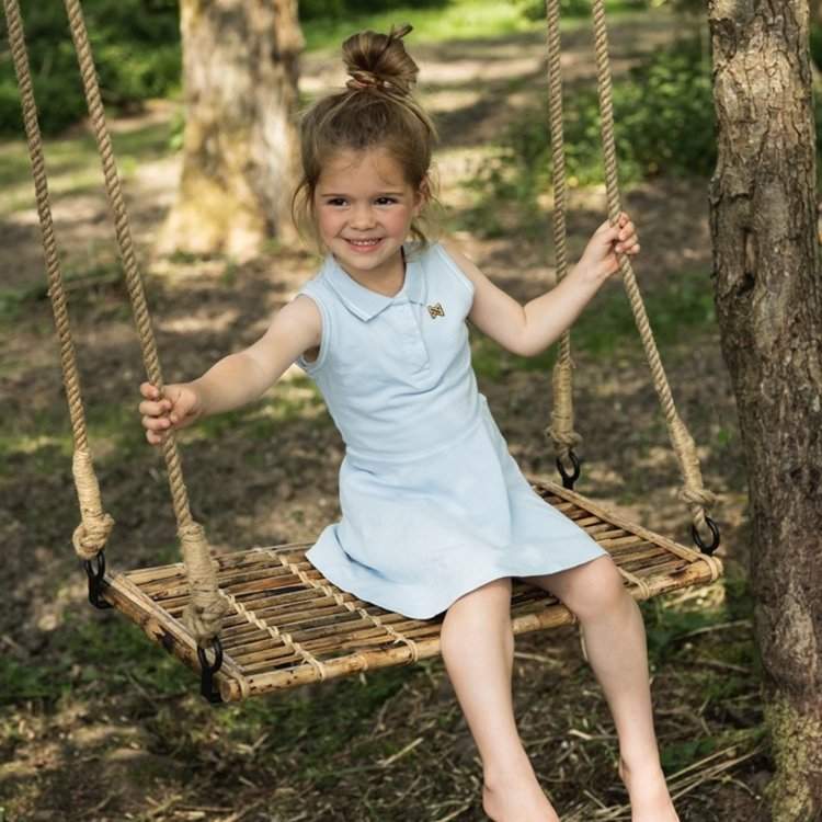 koko noko girls polo dress light blue koko noko girls polo dress light blue