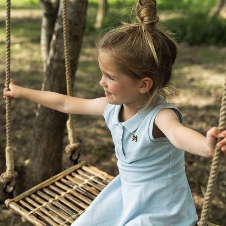 koko noko girls polo dress light blue koko noko girls polo dress light blue