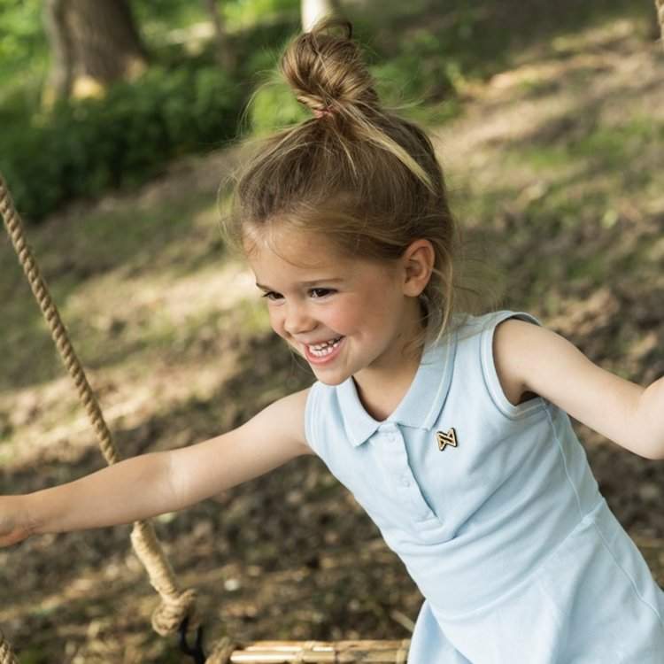 koko noko girls polo dress light blue koko noko girls polo dress light blue