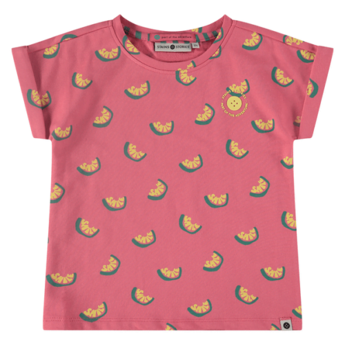 BBE Babyface T Shirt Limetten Allover