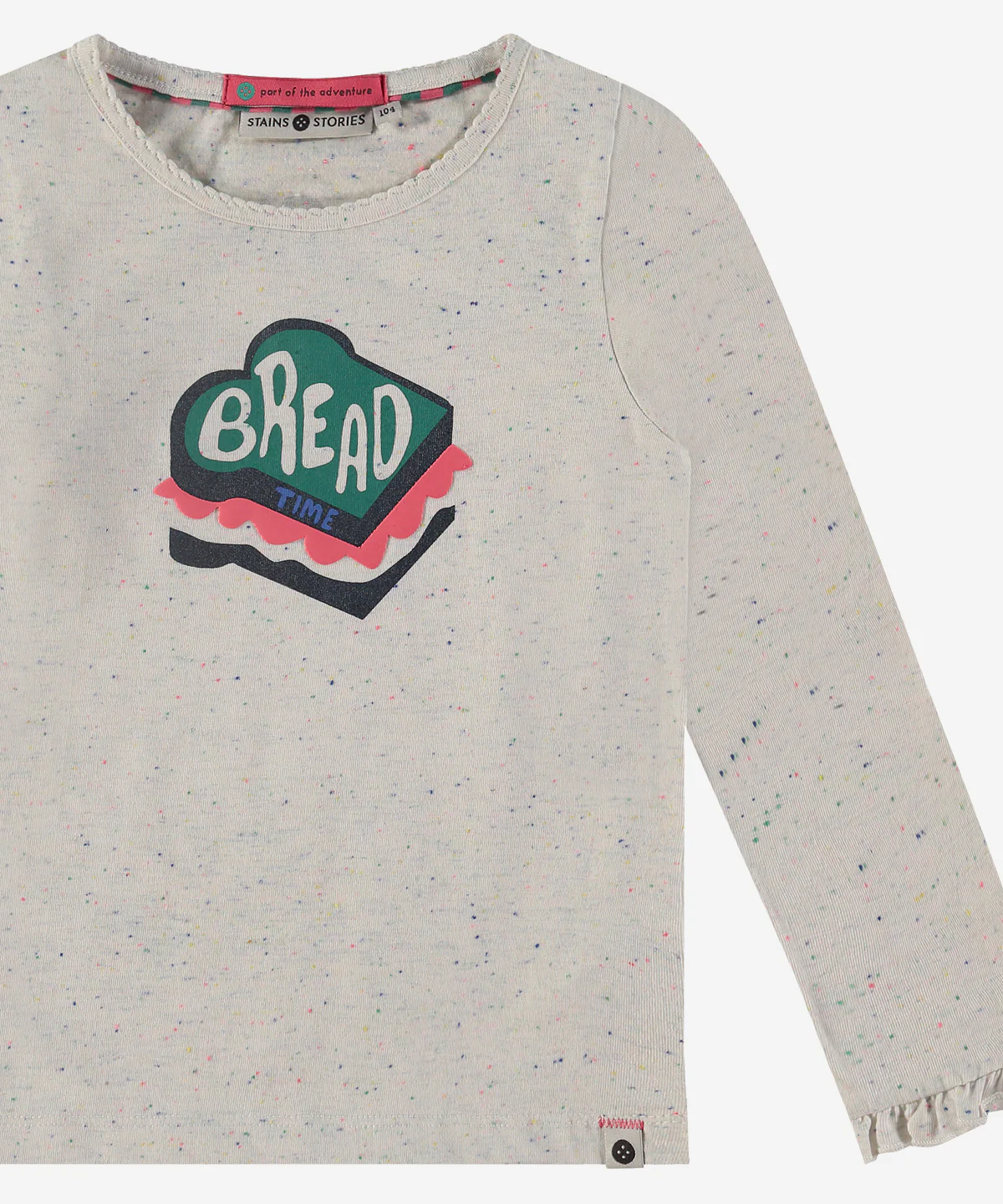 Stains StoriesBabyfaceGirlsDrop LST shirtBreadSpeckledOffWhite BBE beetlesandbugs Stains StoriesBabyfaceGirlsDrop LST shirtBreadSpeckledOffWhite BBE beetlesandbugs