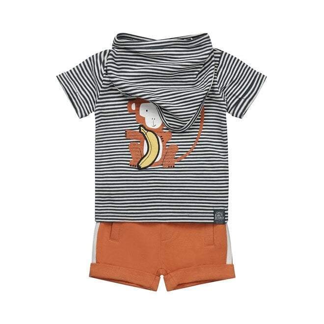 dirkje boys baby set t shirt shorts scarf petrol m dirkje boys baby set t shirt shorts scarf petrol m