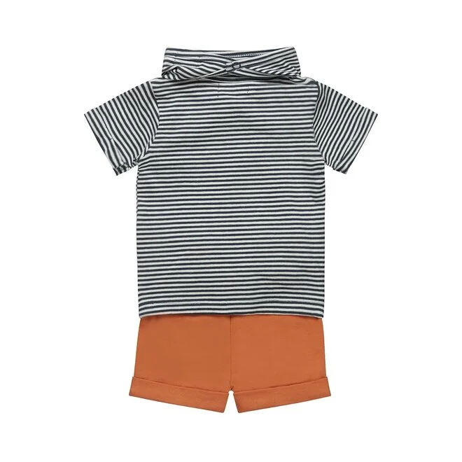 dirkje boys baby set t shirt shorts scarf petrol m dirkje boys baby set t shirt shorts scarf petrol m