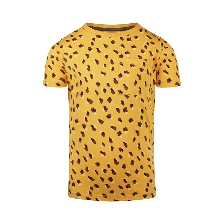 koko noko boys t shirt yellow panther koko noko boys t shirt yellow panther