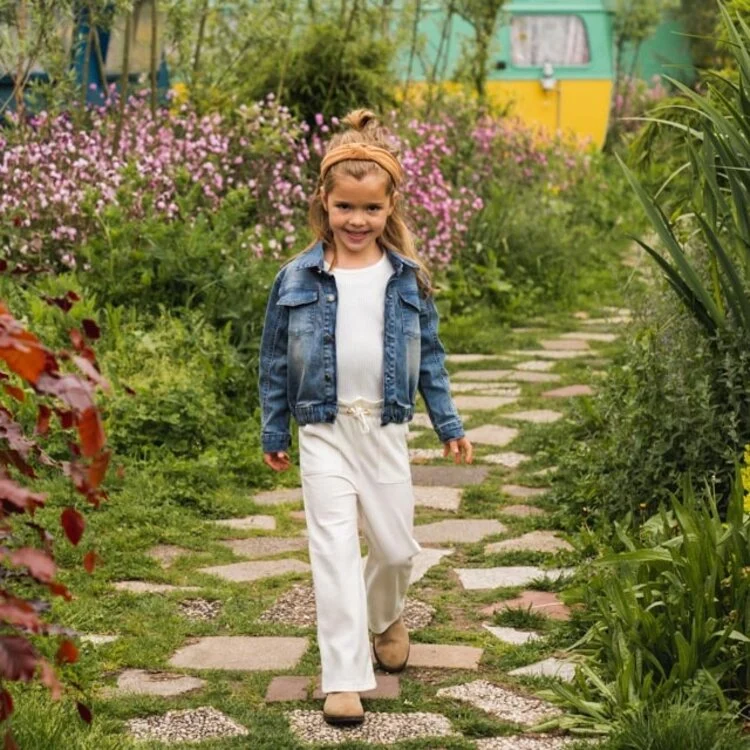 koko noko girls set t shirt wide leg trousers off koko noko girls set t shirt wide leg trousers off