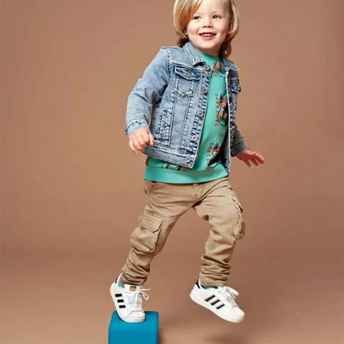 stains stories spijkerjack jogg denim x