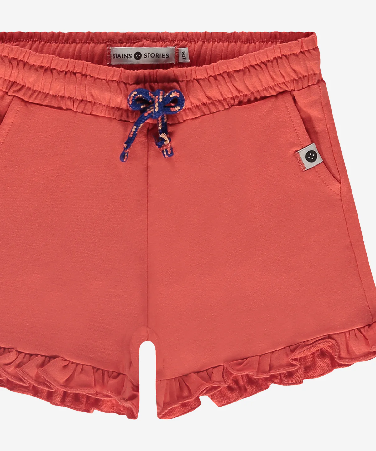StainsandStoriesGirlsDrop SoftShortsRufflesGrapefruit BBE beetlesandbugs StainsandStoriesGirlsDrop SoftShortsRufflesGrapefruit BBE beetlesandbugs