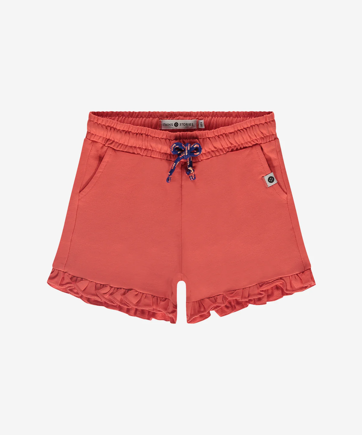 StainsandStoriesGirlsDrop SoftShortsRufflesGrapefruit BBE beetlesandbugs StainsandStoriesGirlsDrop SoftShortsRufflesGrapefruit BBE beetlesandbugs