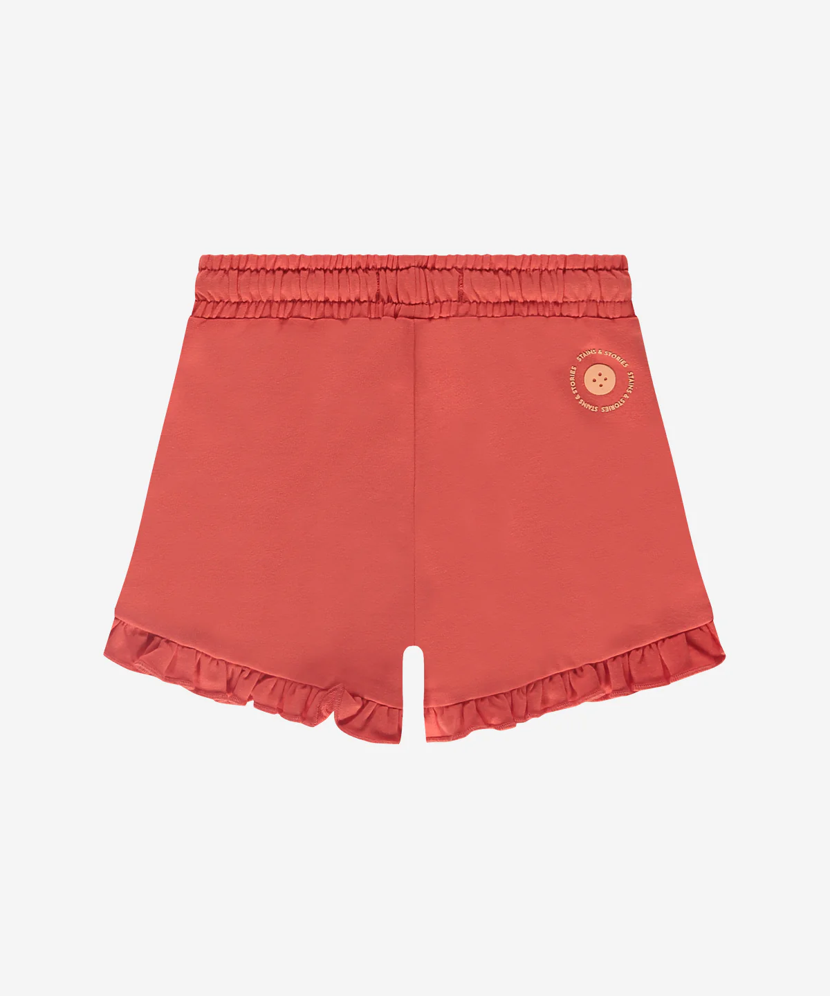 StainsandStoriesGirlsDrop SoftShortsRufflesGrapefruit BBE beetlesandbugs StainsandStoriesGirlsDrop SoftShortsRufflesGrapefruit BBE beetlesandbugs